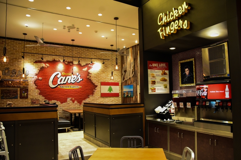 Opening of Raising Cane's